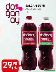 DOĞANAY ŞALGAM SUYU ACILI/ACISIZ 1 L